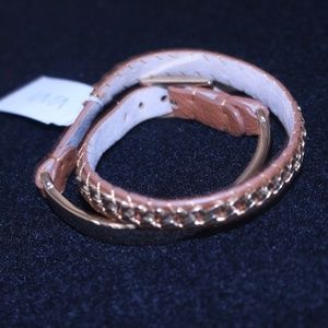 Wrapped Chain Buckle Bracelet